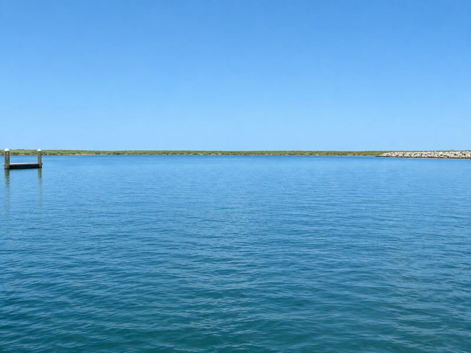 The “Clear sky marina” background on its own, with no vehicle.