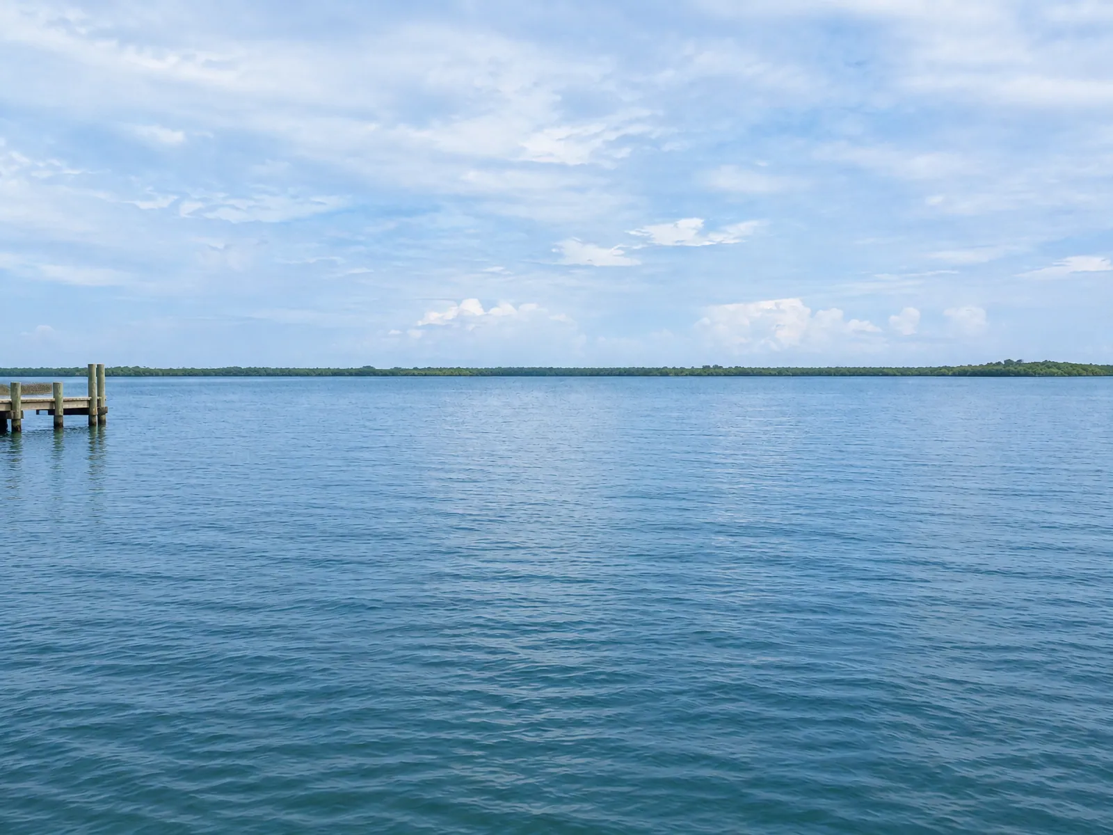 The “Quiet dock slip” background on its own, with no vehicle.