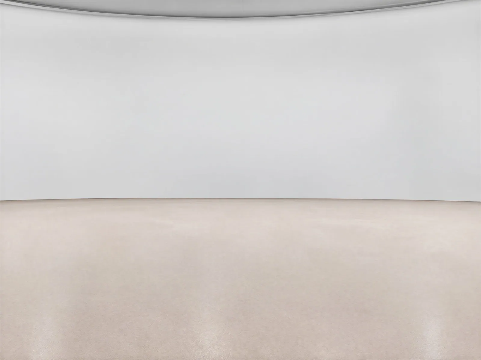 The “White backdrop, cream floor” background on its own, with no vehicle.