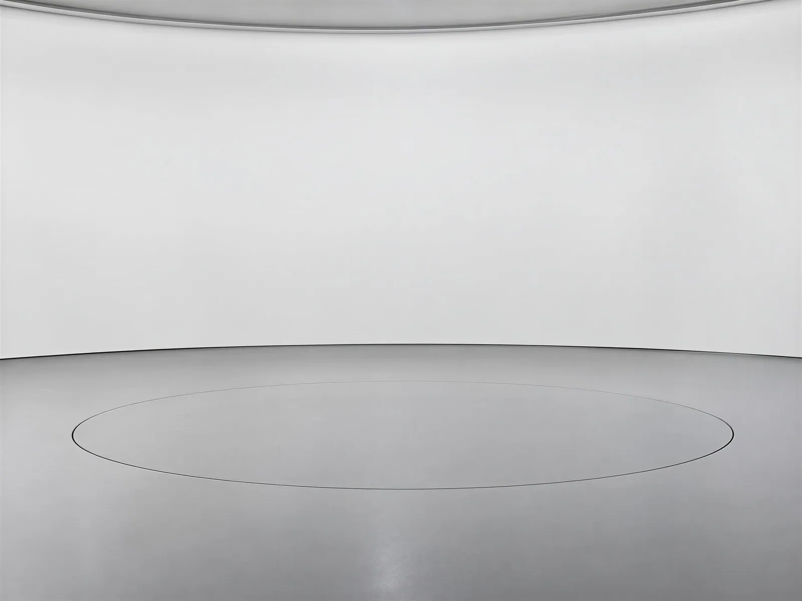 The “White backdrop, soft grey floor, ring” background on its own, with no vehicle.