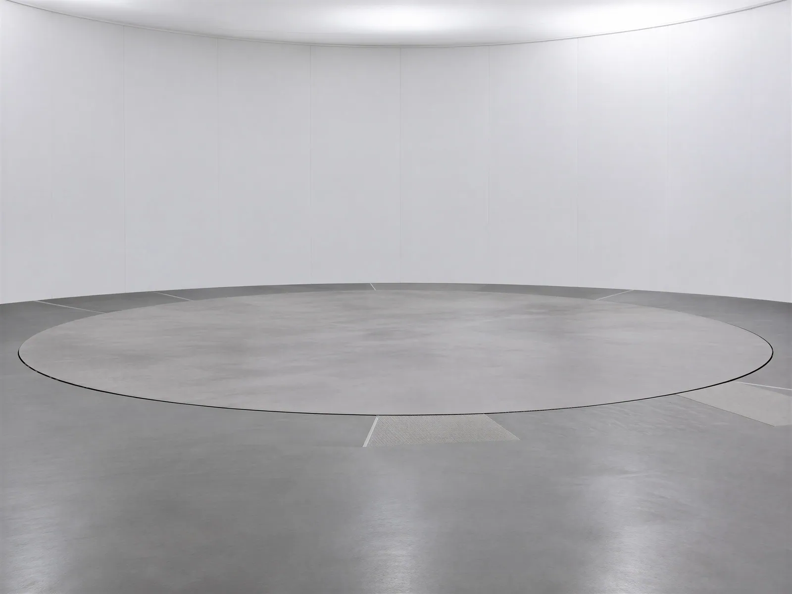 The “Curved white backdrop, grey turntable” background on its own, with no vehicle.