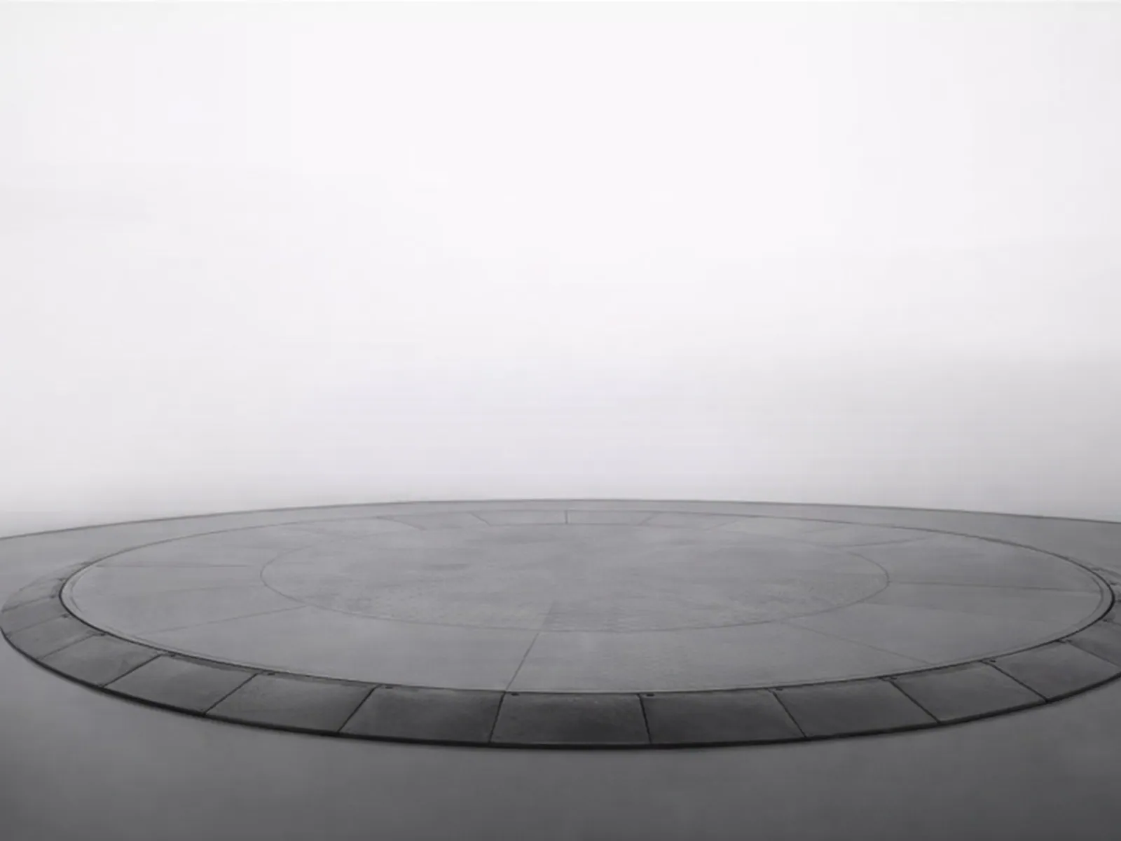 The “Gray turntable studio” background on its own, with no vehicle.